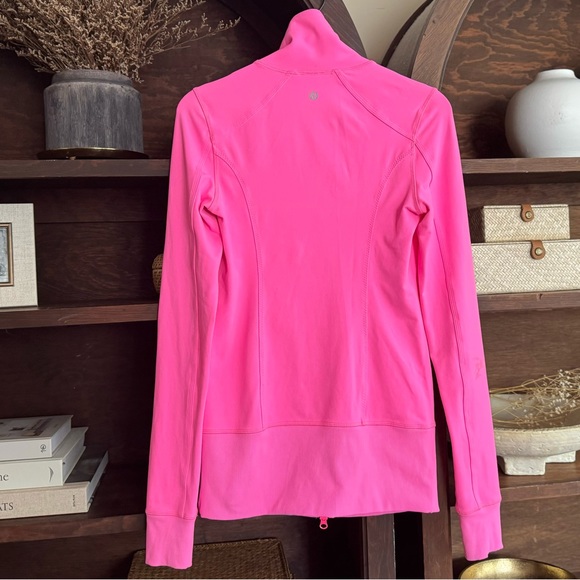 Lululemon Nice Asana Jacket in Zing Pink Light Size 4 - Picture 10 of 13